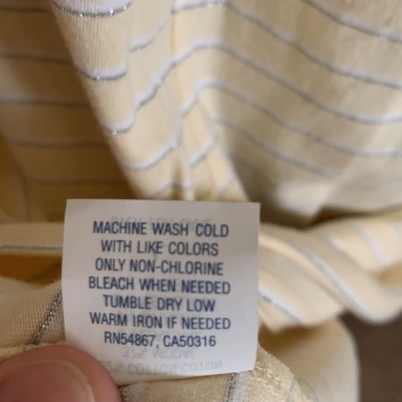 Abercrombie and Fitch Strapless Metallic Glitter Dress Pockets Bow Vintage Y2K - Picture 6 of 9